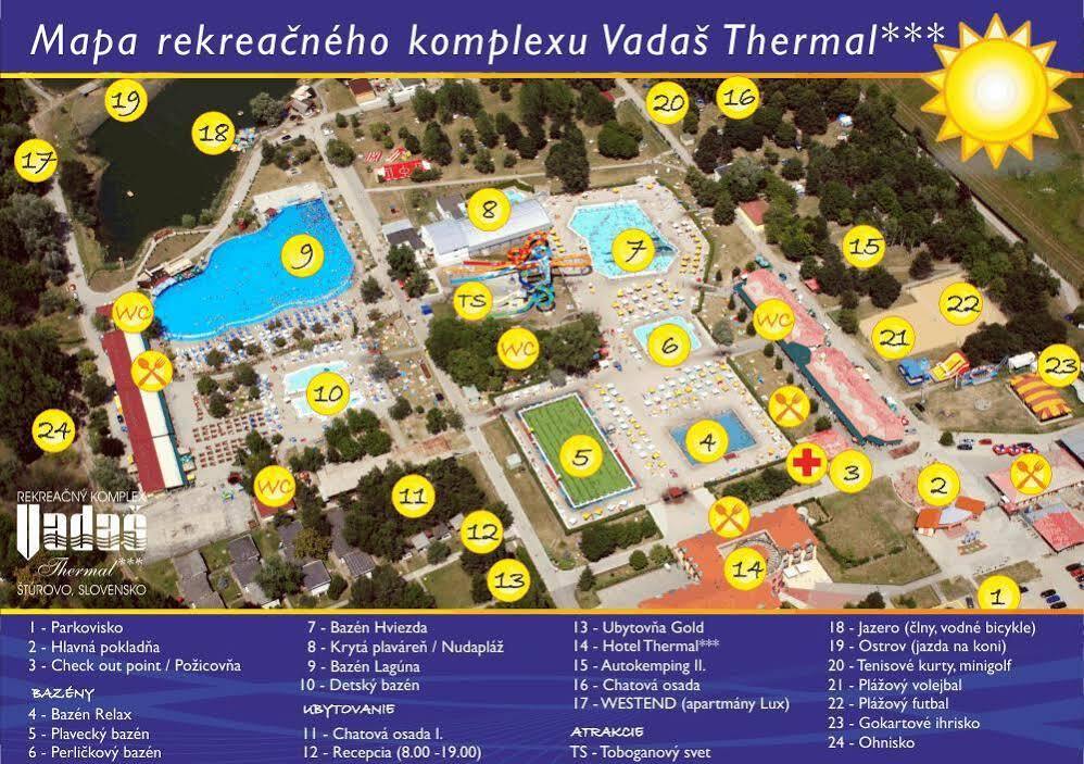 Wellness Hotel Thermal Sturovo Exterior photo